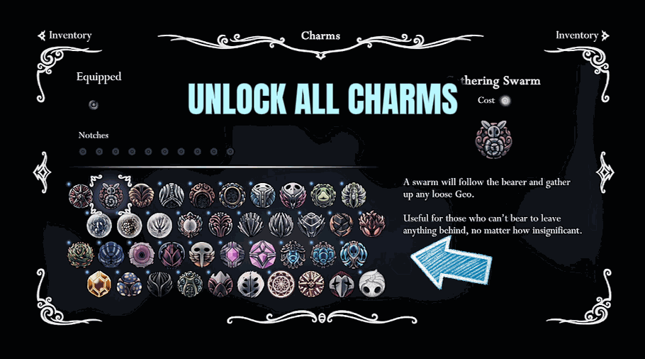Hollow Knight — Hallownest Express (Give All Items) (screenshot 3)